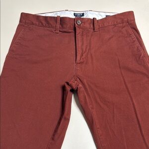 J. Crew Men's Brick Chinos